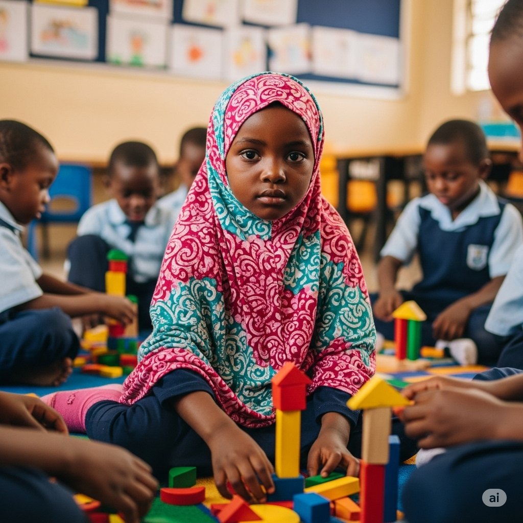 Nursery School - African Children